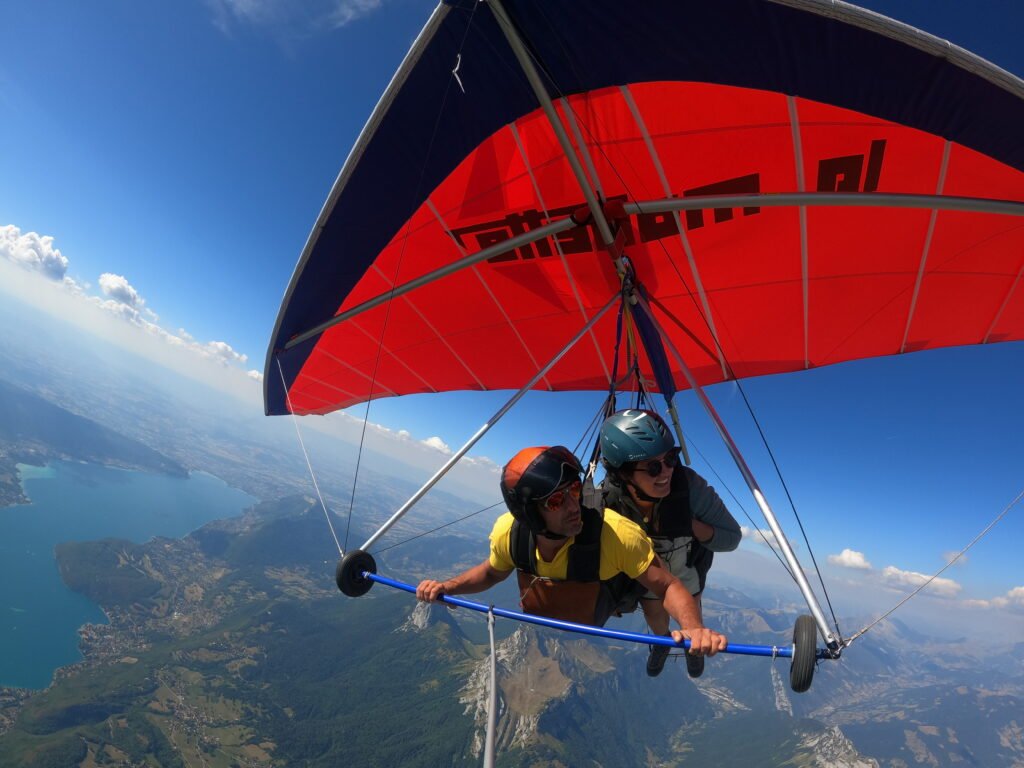 vol en biplace deltaplane annecy